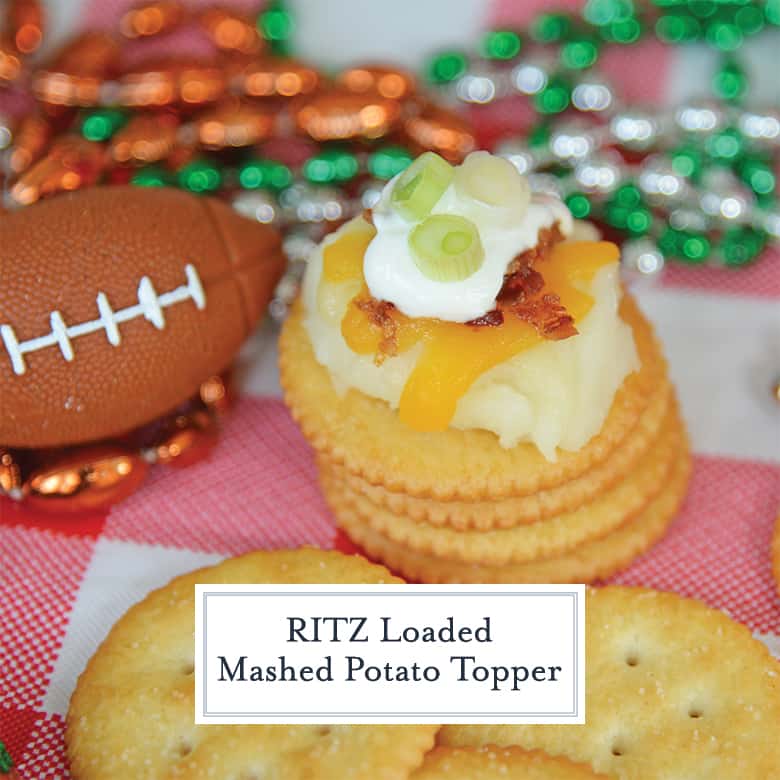 RITZ Loaded Mashed Potato Topper OneBite Loaded Potatoes!