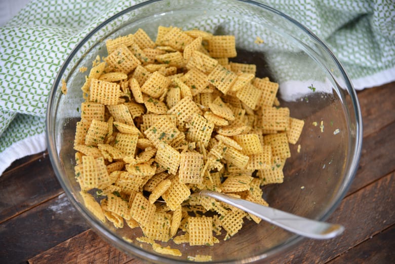 EASY Ranch Chex Mix Recipe Best 3 Ingredient Snack Mix