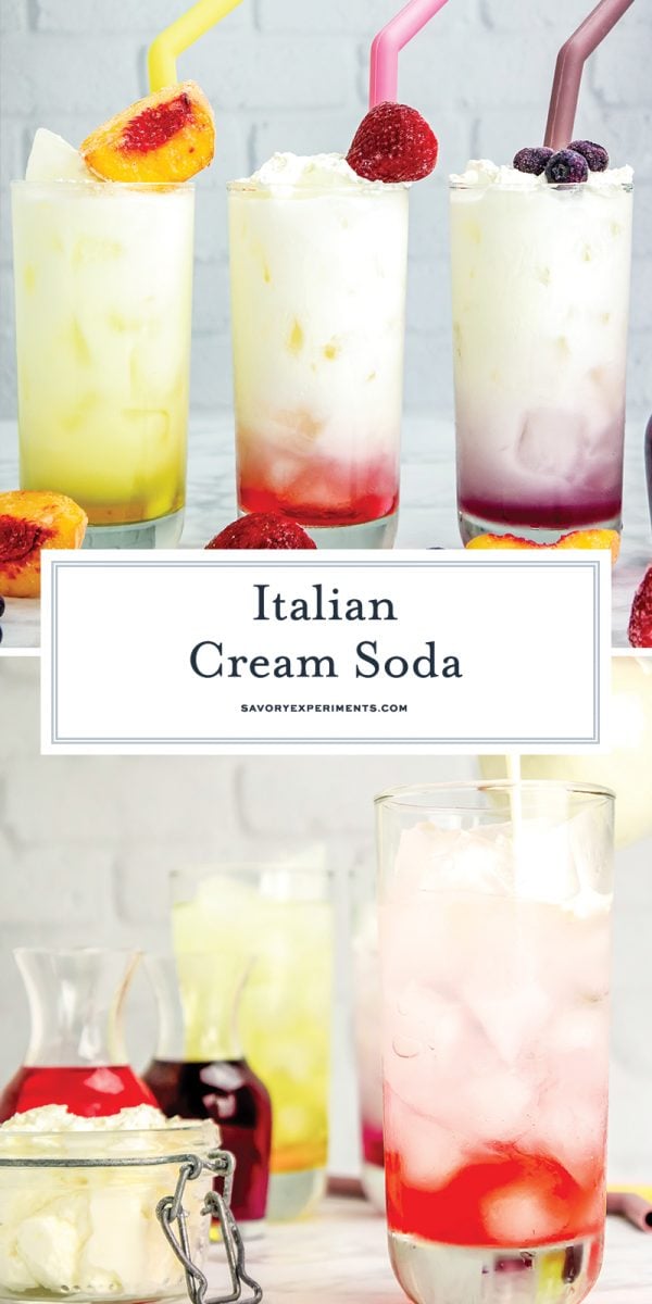 BEST Italian Cream Soda Recipe w/ Homemade Fruity Syrups!