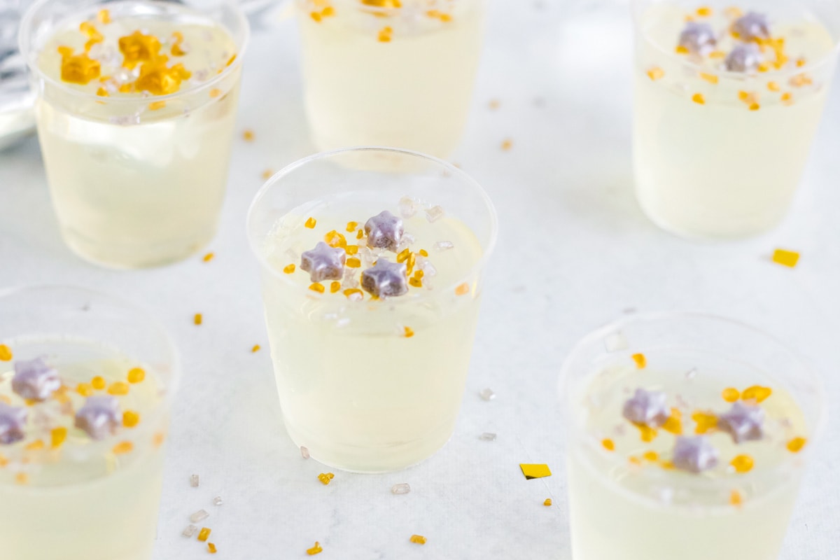 BEST Champagne Jello Shots Recipe Perfect New Years Eve Cocktail