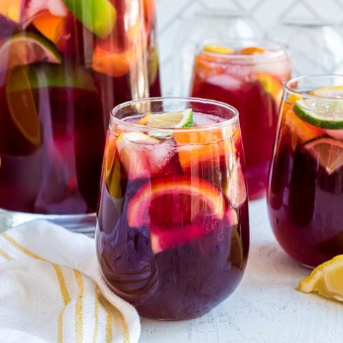 Sweet Red Sangria Easy Sangria Recipe with Fresh Fruit