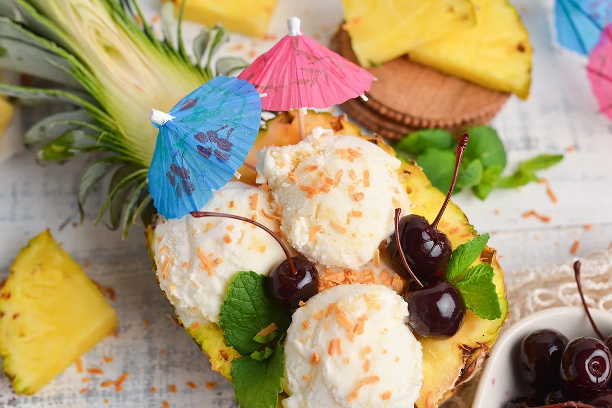Pina Colada Ice Cream Recipe Savory Experiments
