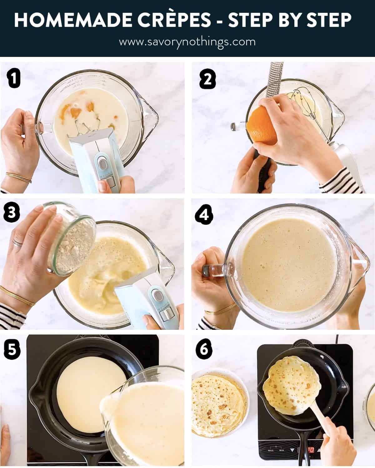 Easy Crèpe Recipe These Crèpes are Foolproof!