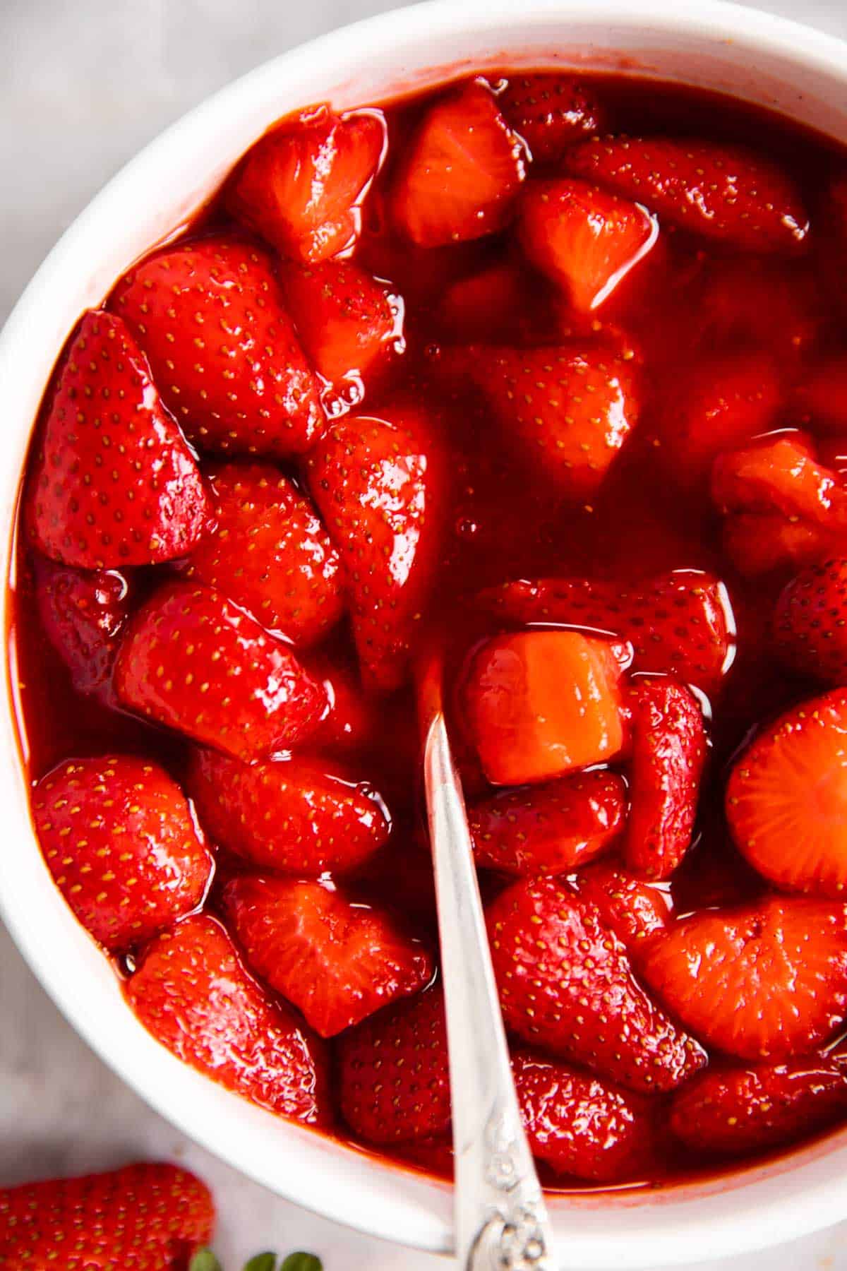 Homemade Strawberry Sauce (Strawberry Topping) Recipe