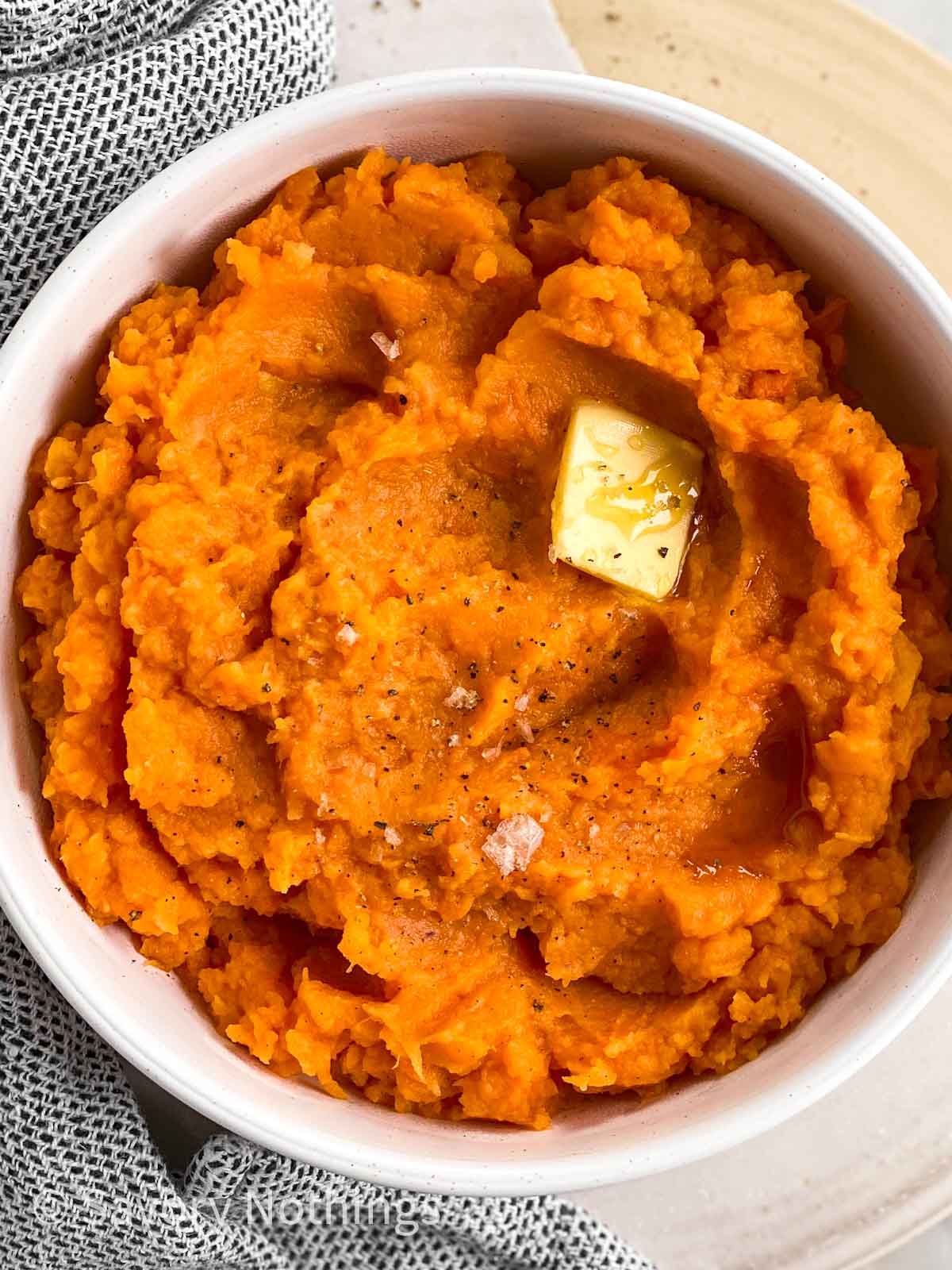 Mashed Sweet Potato Cranberry Casserole
