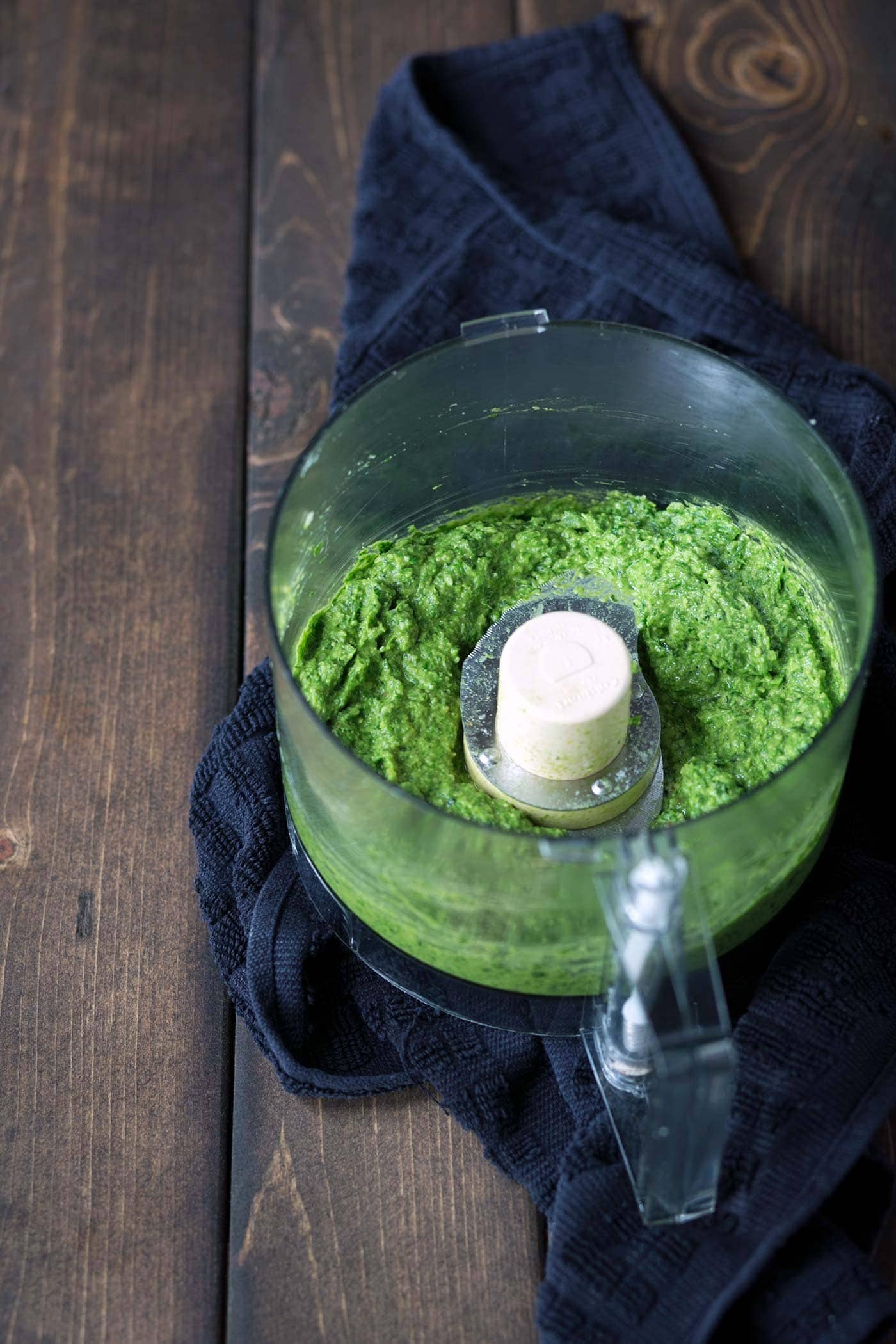 Ramp Pesto Pasta with Pickled Onions Savory Simple