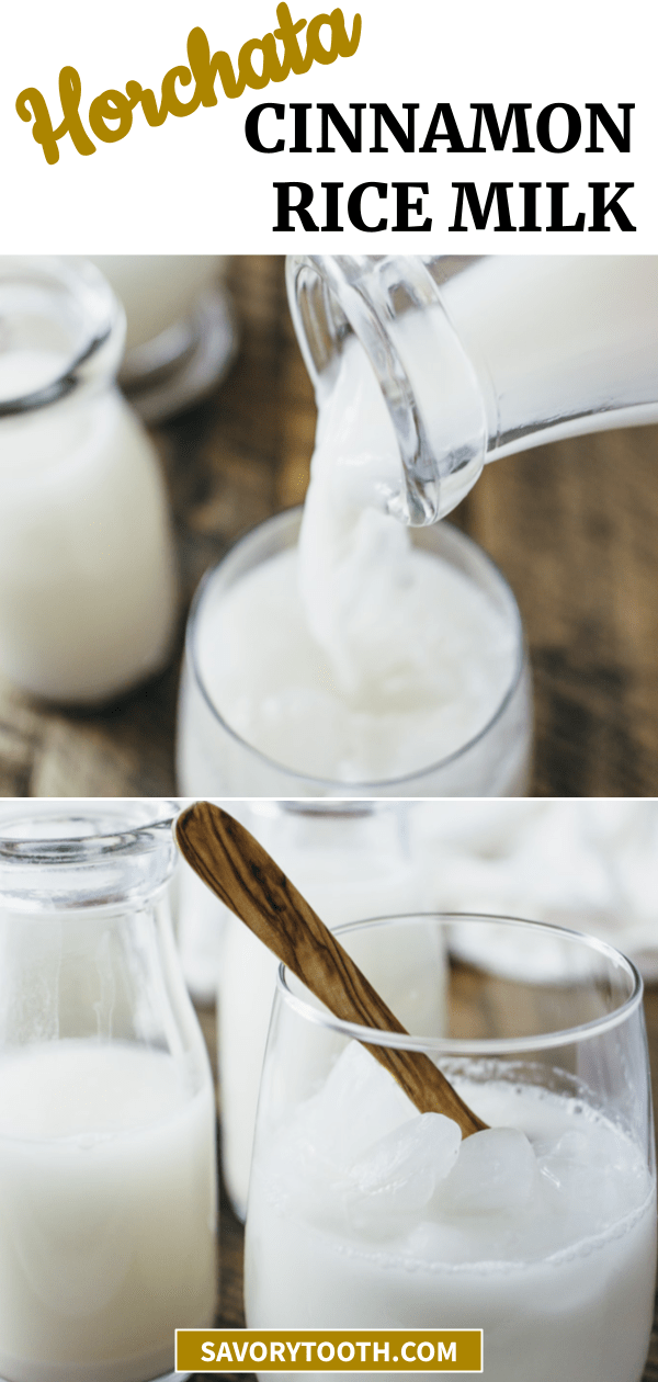 Horchata Cinnamon Rice Milk