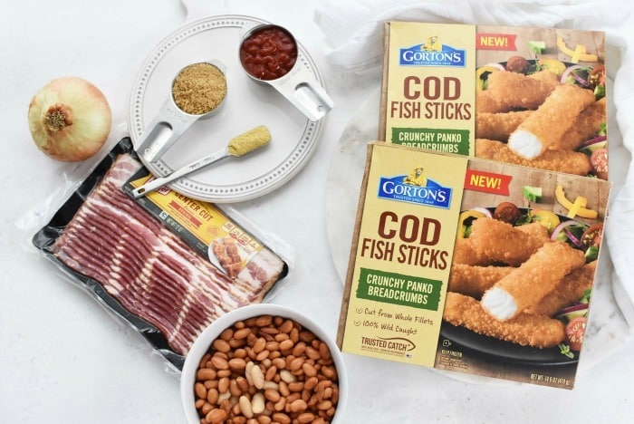Stove Top Baked Beans (with Fish Sticks) Savvy Saving Couple