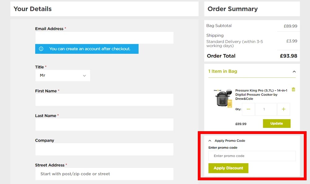 High Street TV Discount Code 5 Off August 2024