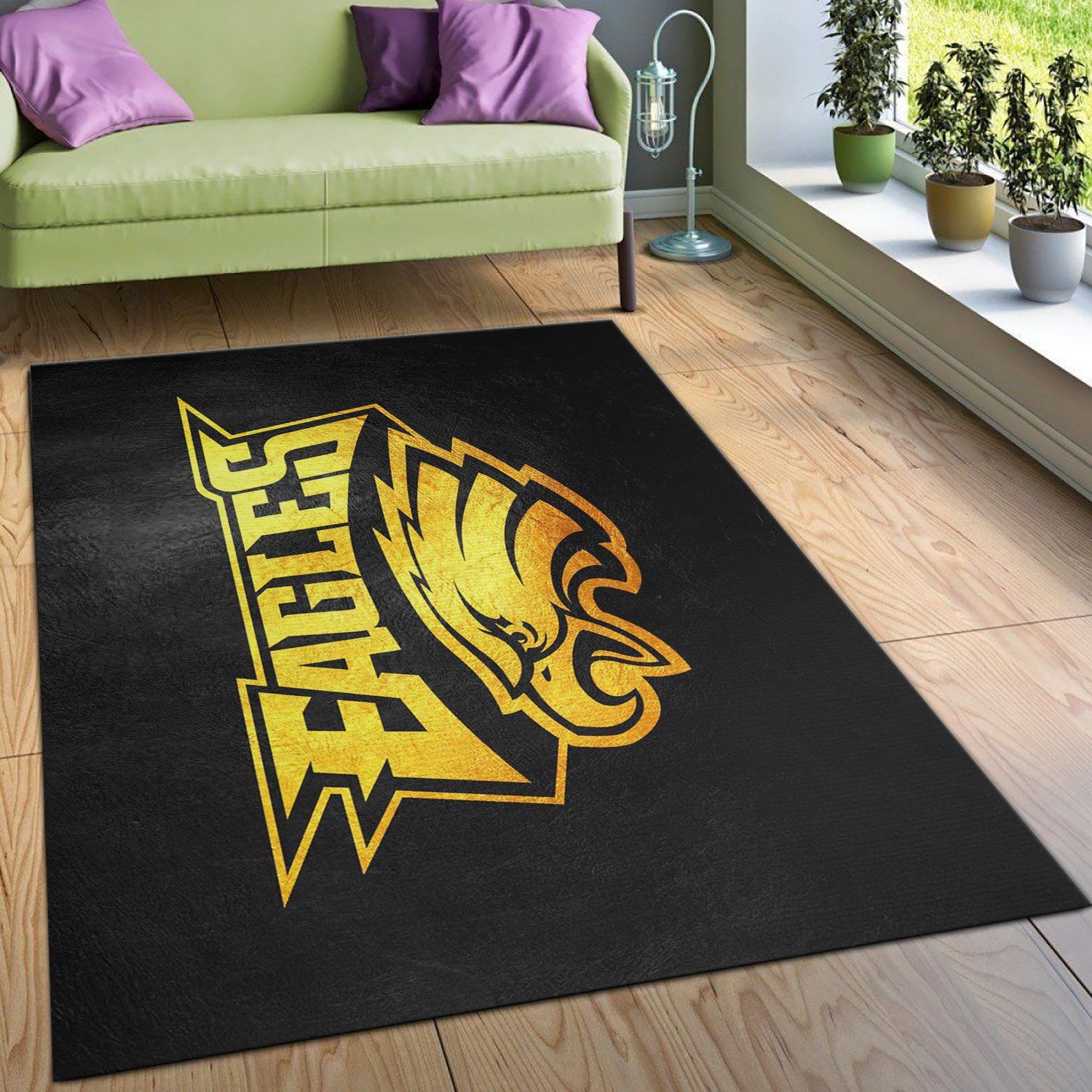 Philadelphia Eagles NFL Area Rug, Kitchen Rug, Home US Decor