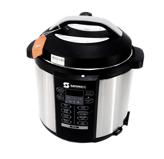 Digital Pressure Cooker 1000W 6L (SPC4413) Sayonapps