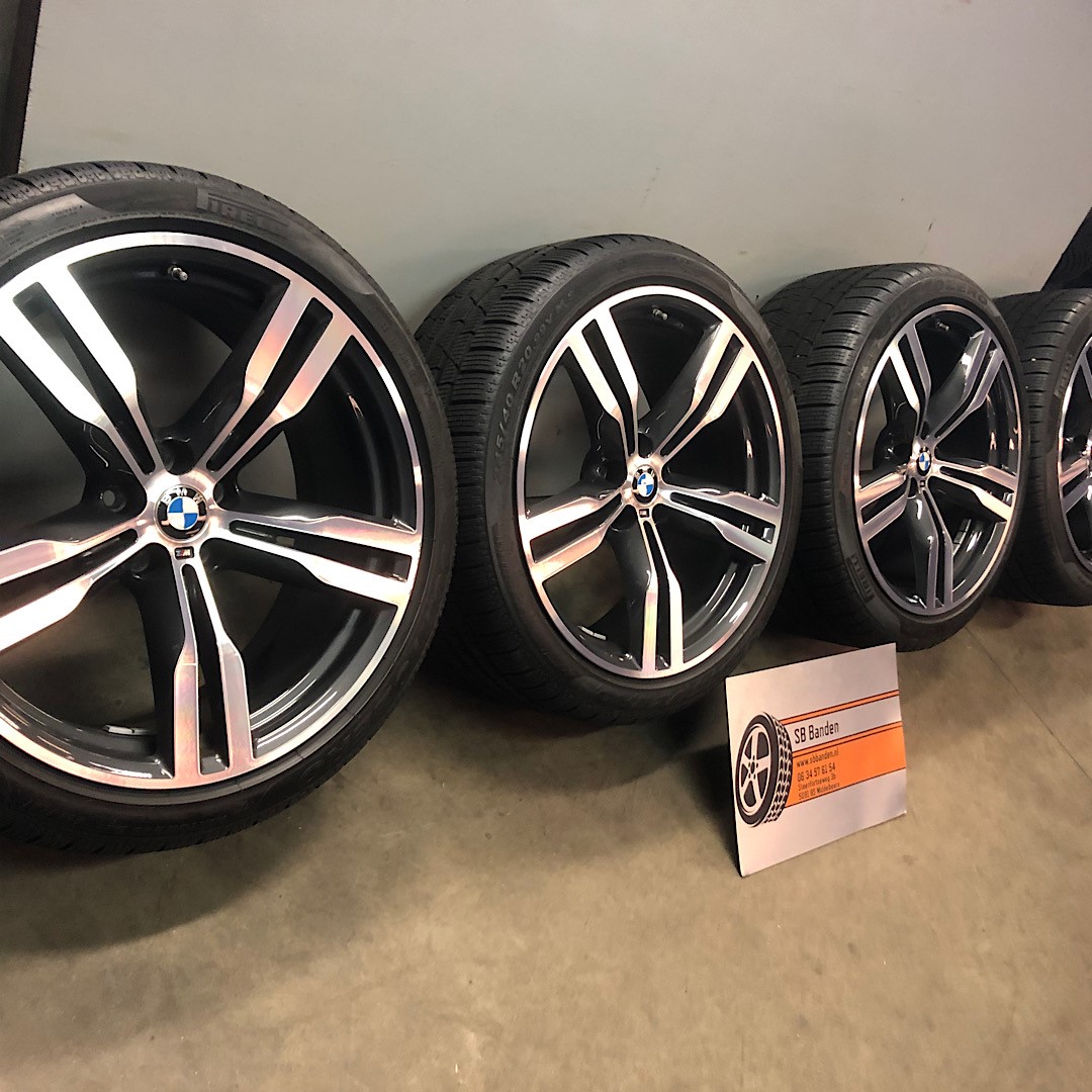 BMW 7 serie G11 G12 Originele 20 inch velgen + Winterbanden Breedset