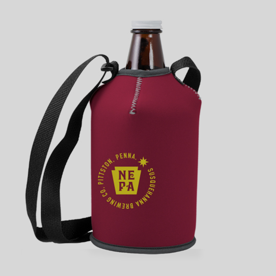 Growler Cover Northeast Pennsylvania Craft Brewery Susquehanna