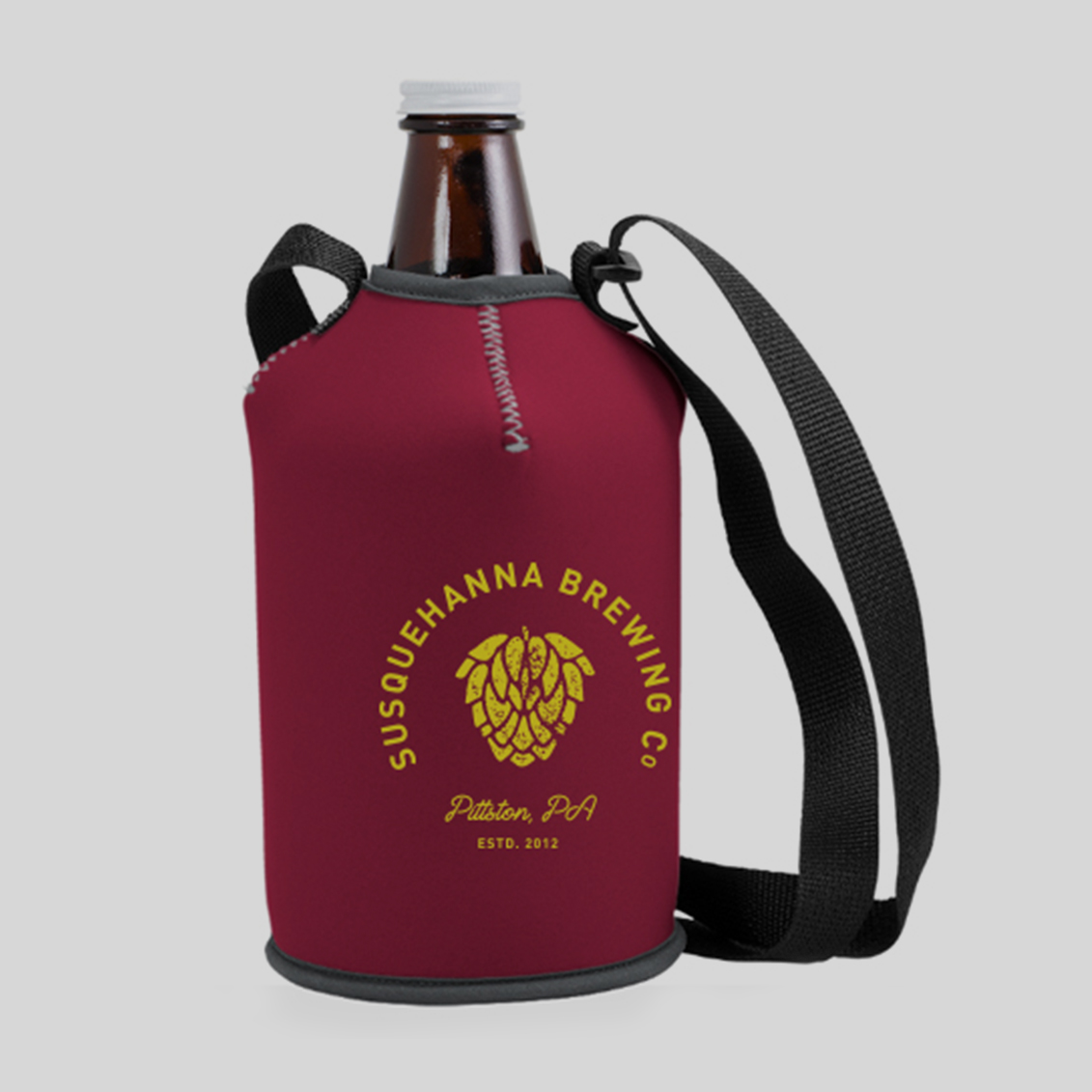 Growler Cover Northeast Pennsylvania Craft Brewery Susquehanna