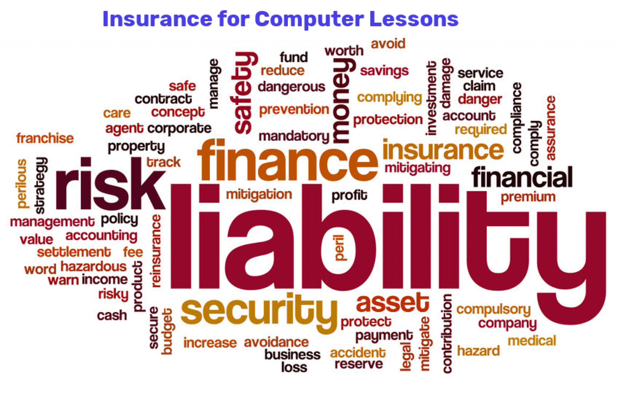 Computer Lessons insurance what kind and at what cost