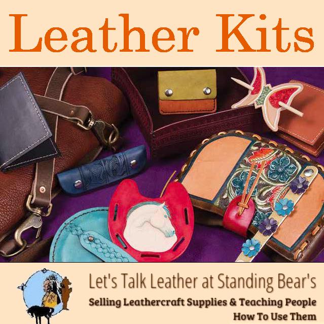 Leathercraft Kits, Leather Kits at Standing Bear's Trading Post,