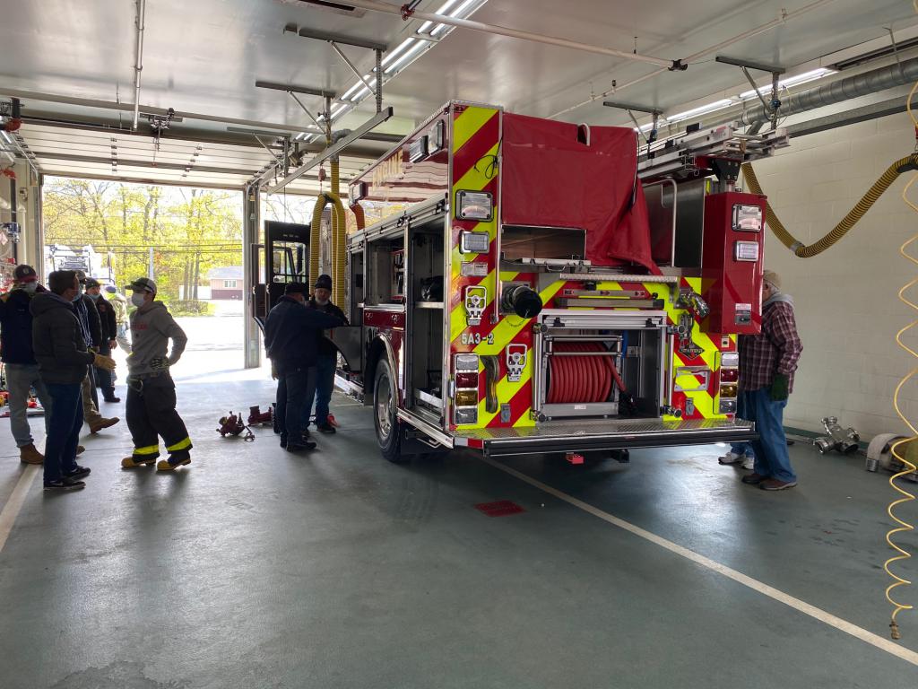 Stony Brook Fire Department Takes Delivery of New Apparatus Stony