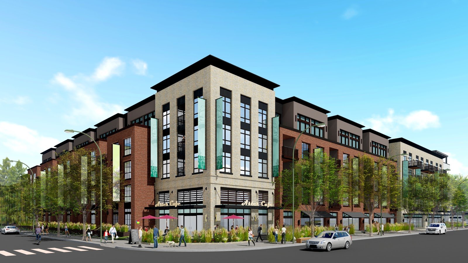 Aster Avenue Apartments SBI Builders. Inc