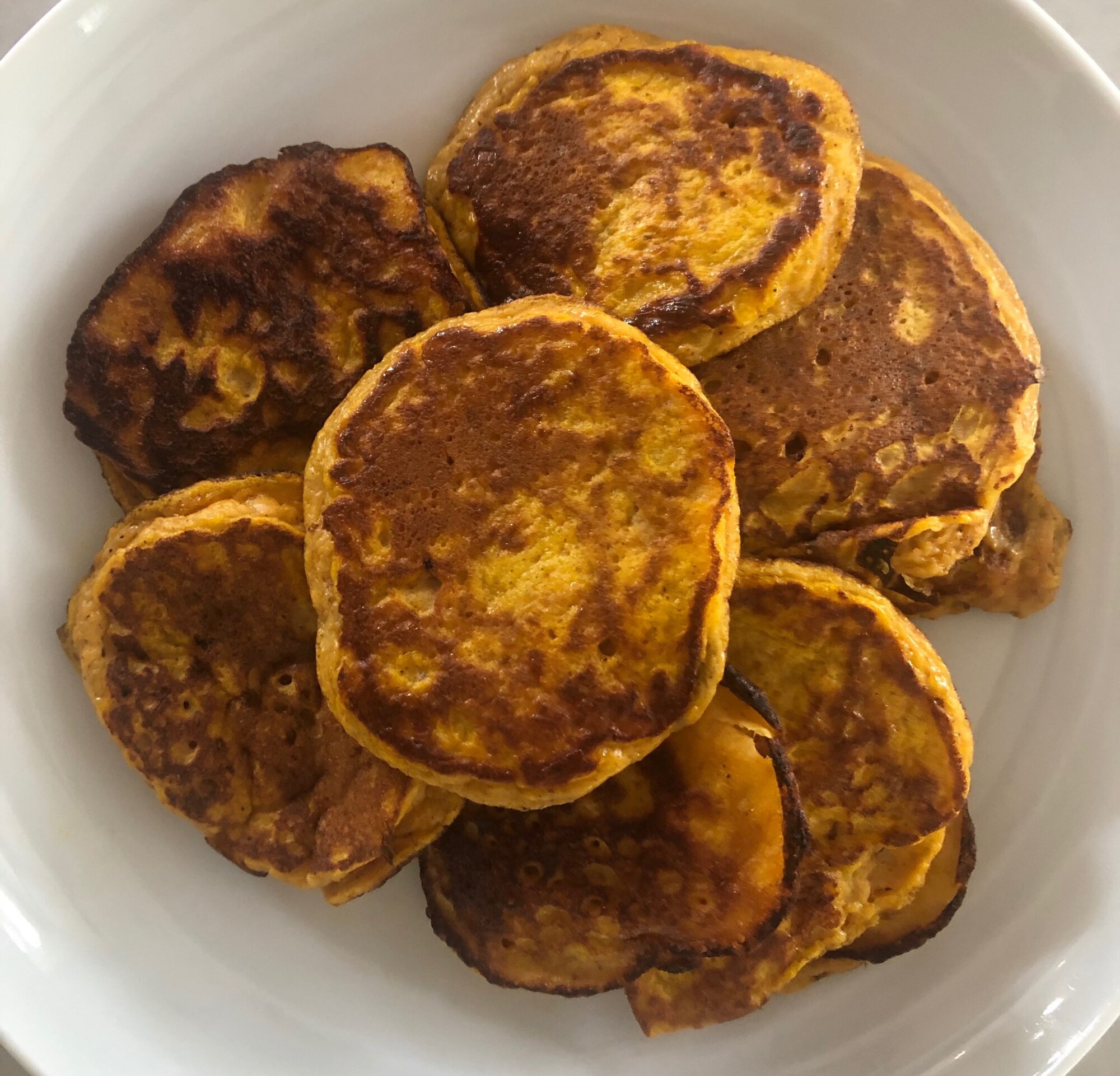 Easy Pumpkin Pancakes for Baby SBK Living
