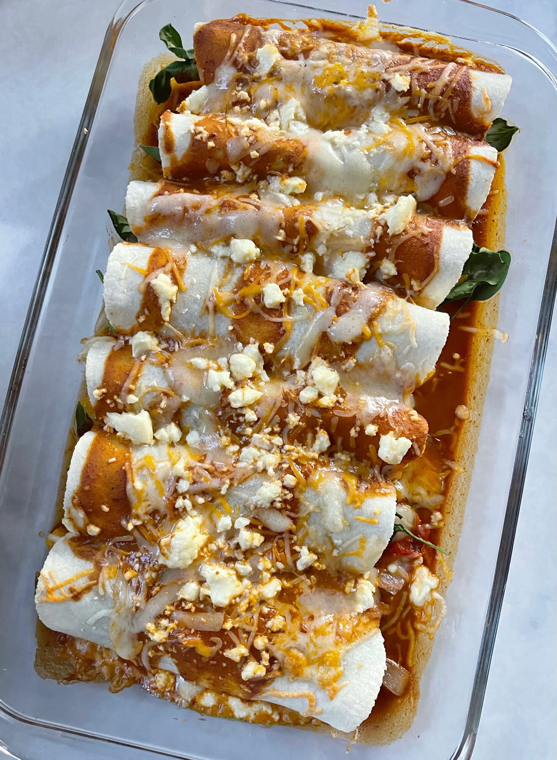 Fall Veggie Enchiladas SBK Living