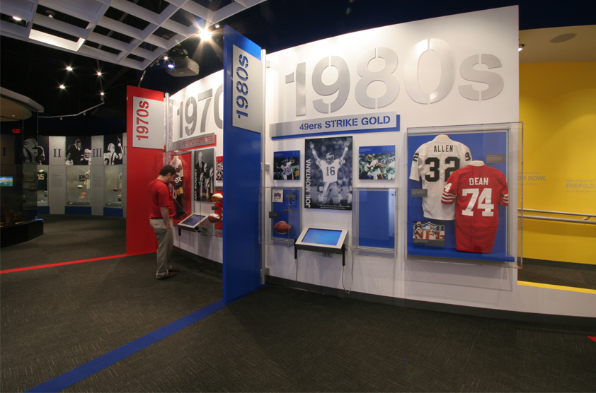 Pro Football Hall of Fame, Lamar Hunt Super Bowl Gallery SBLD Studio