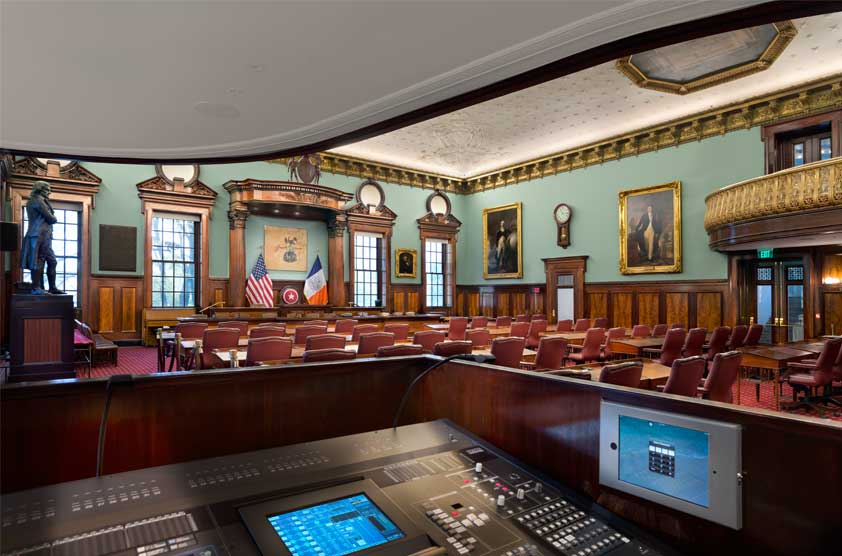 New York City Hall Council Chamber SBLD Studio