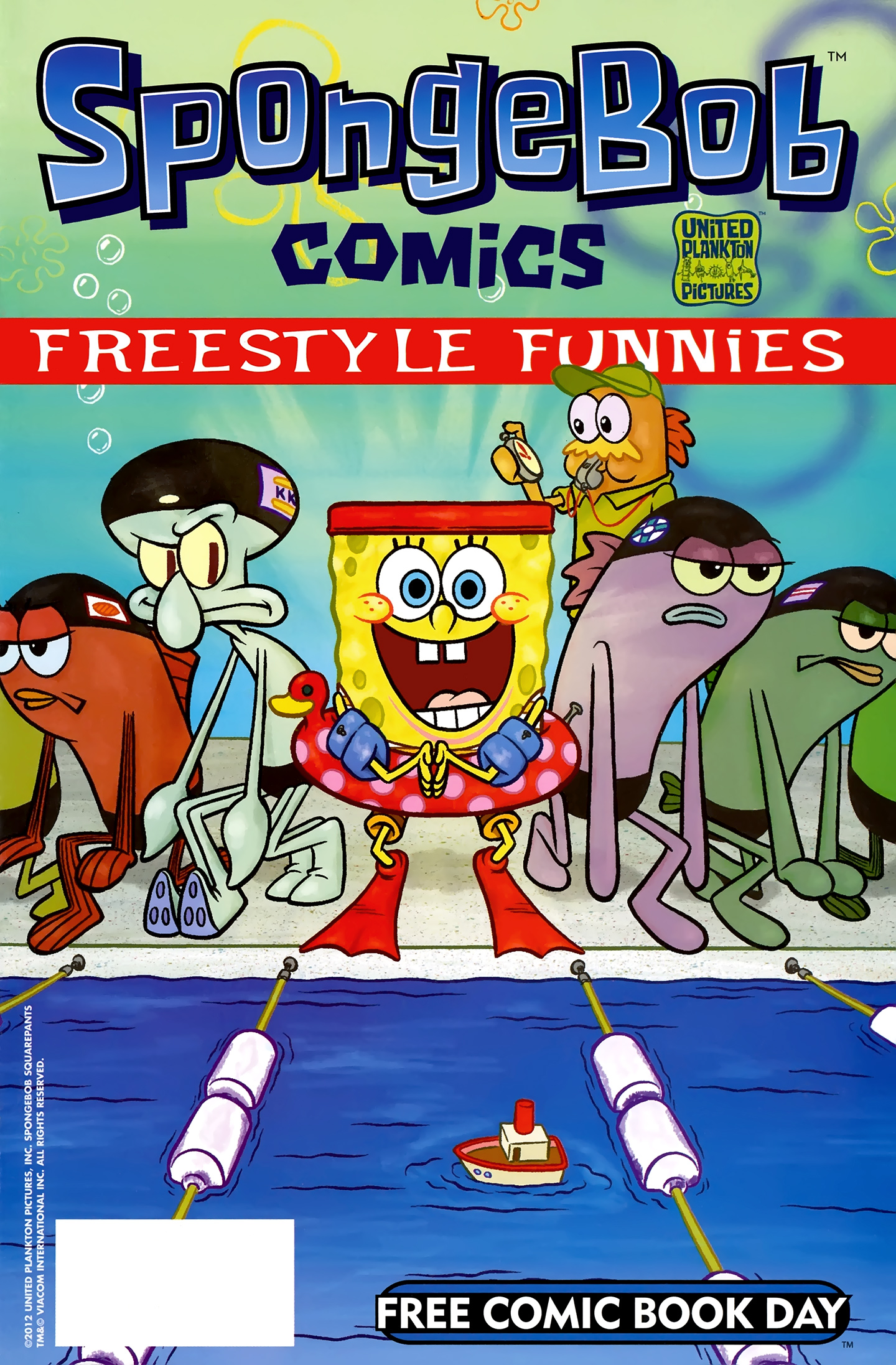 SpongeBuddy Mania SpongeBob Comics Free Comic Book Day 2012