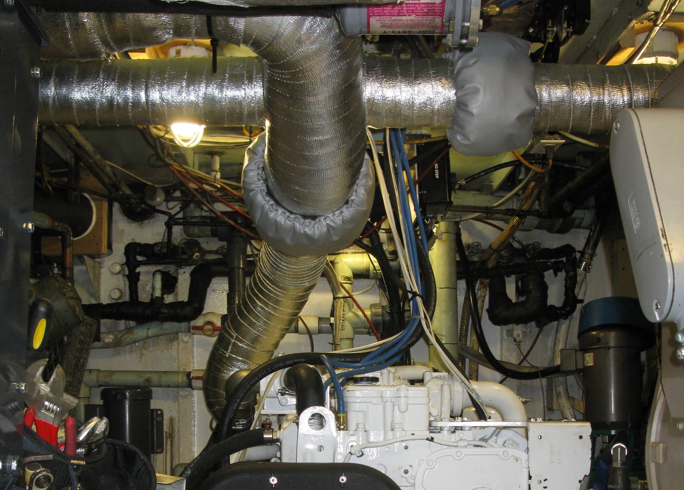 Custom Dry Exhaust Wraps Seaboard Marine