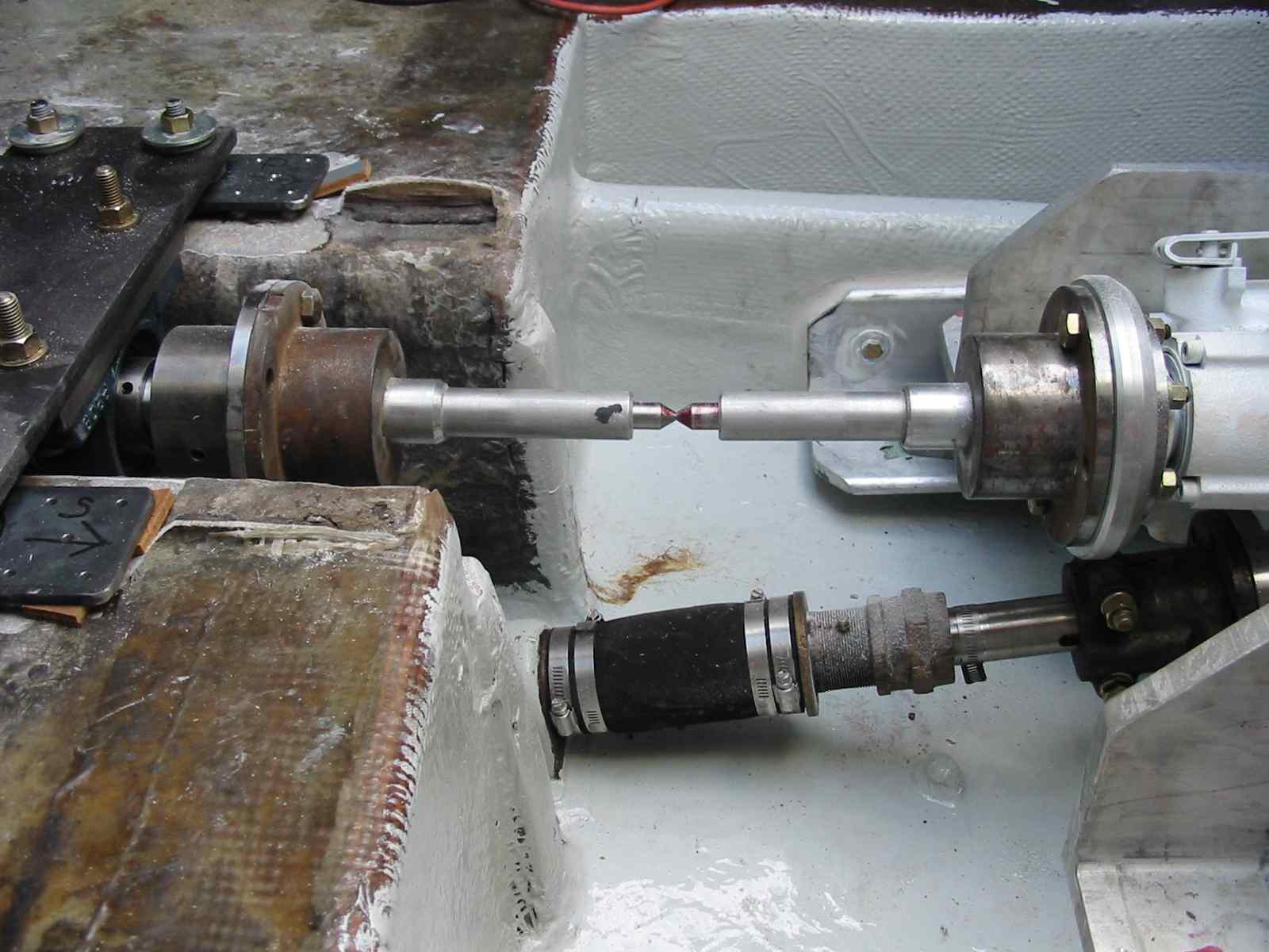 Aligning UJoints on a Remote VDrive Seaboard Marine