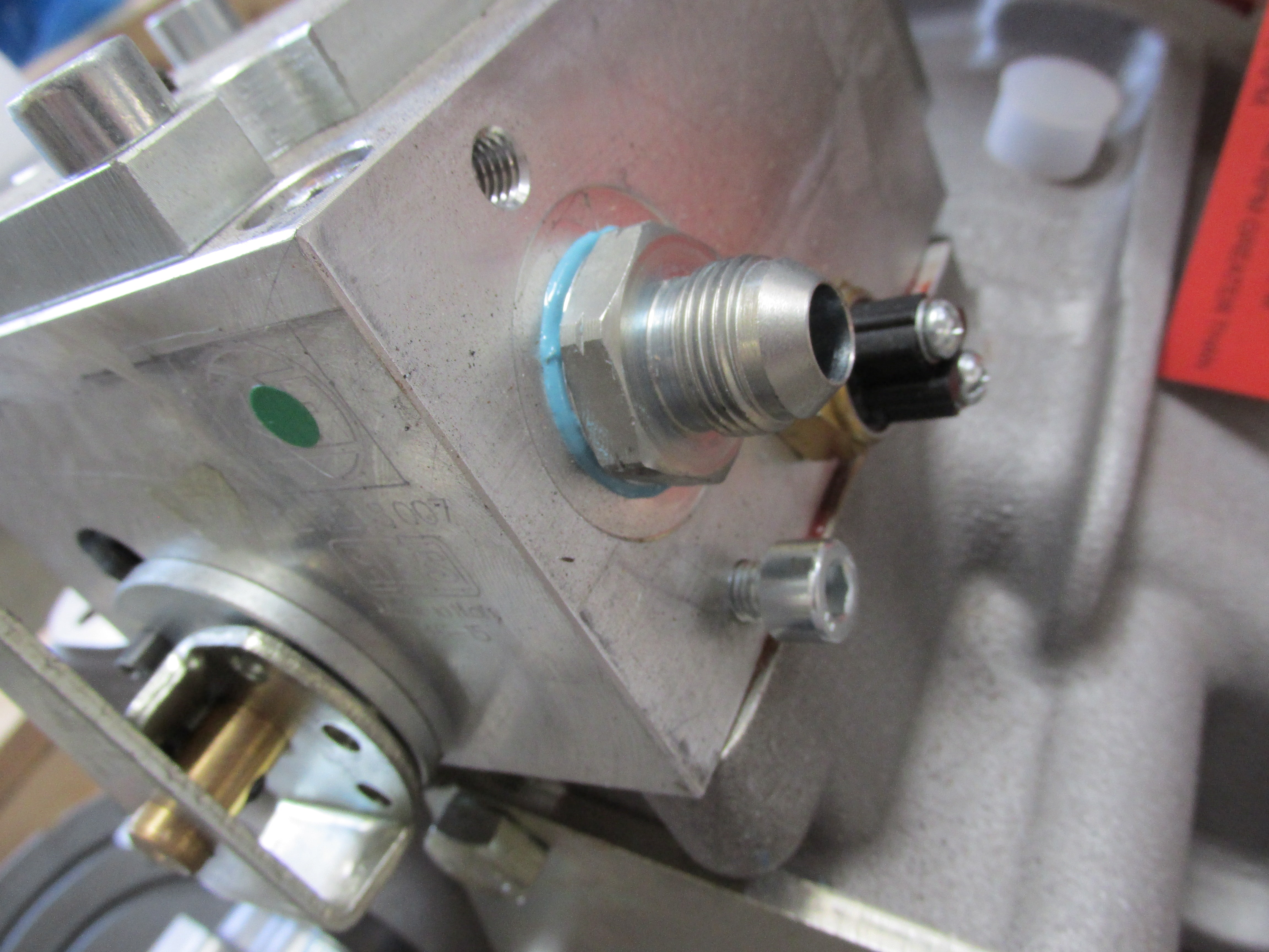 ZF MB30 Valve Adapter Oil Line Fitting Seaboard Marine