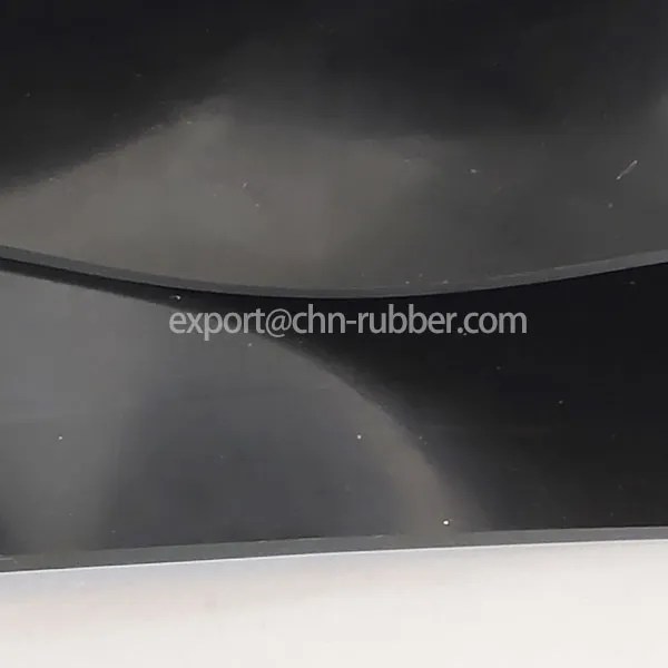 Vulcanised Rubber Sheet 2.5Mpa Black SBR Rubber Rolls Hebei No.6