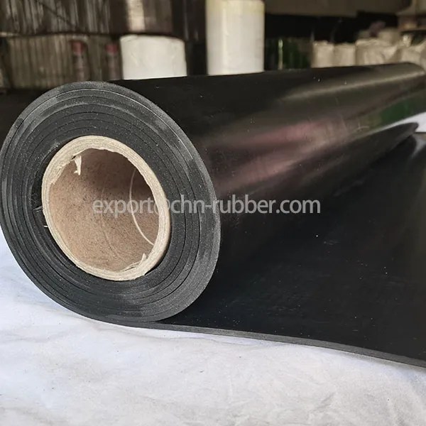 Black Neoprene Rubber Sheet 1.25g/cm³ High Quality