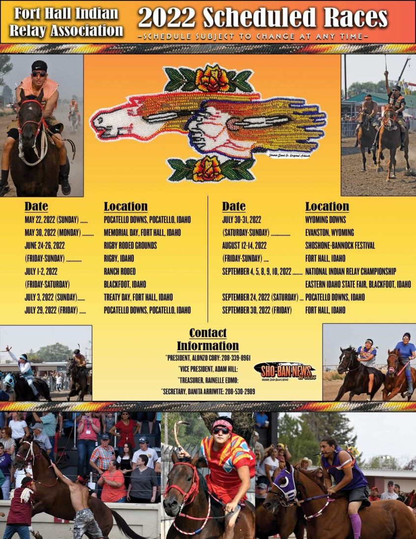 Indian Relay Racing ShoshoneBannock Tribes