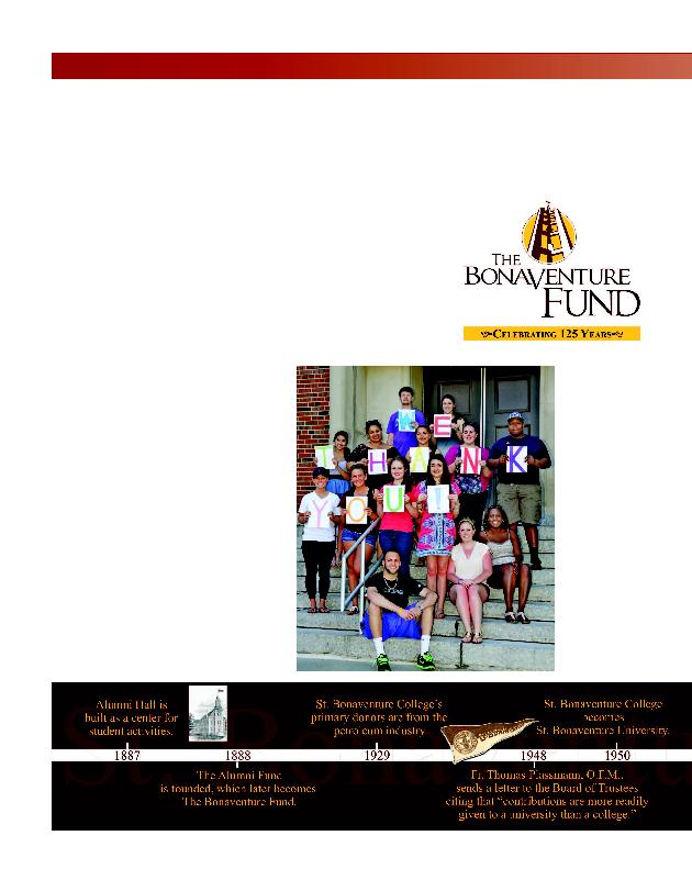 Bonaventure magazine Summer 2013 Page 10