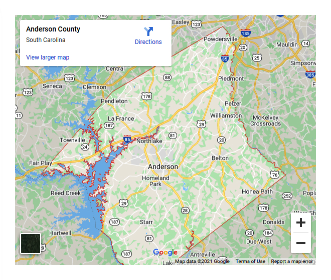 Google Maps Anderson Sc Anderson County Process Server