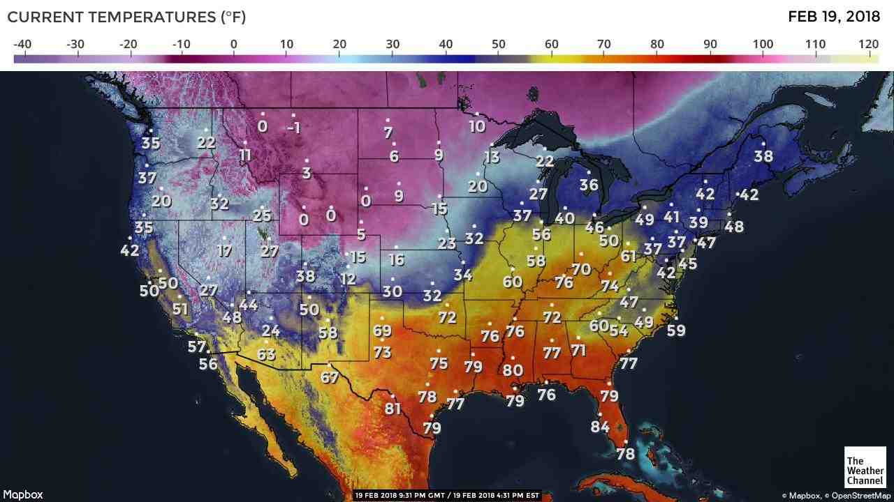 Cannot Open An Interactive Weather Map On Imac Weather & Temperature Maps