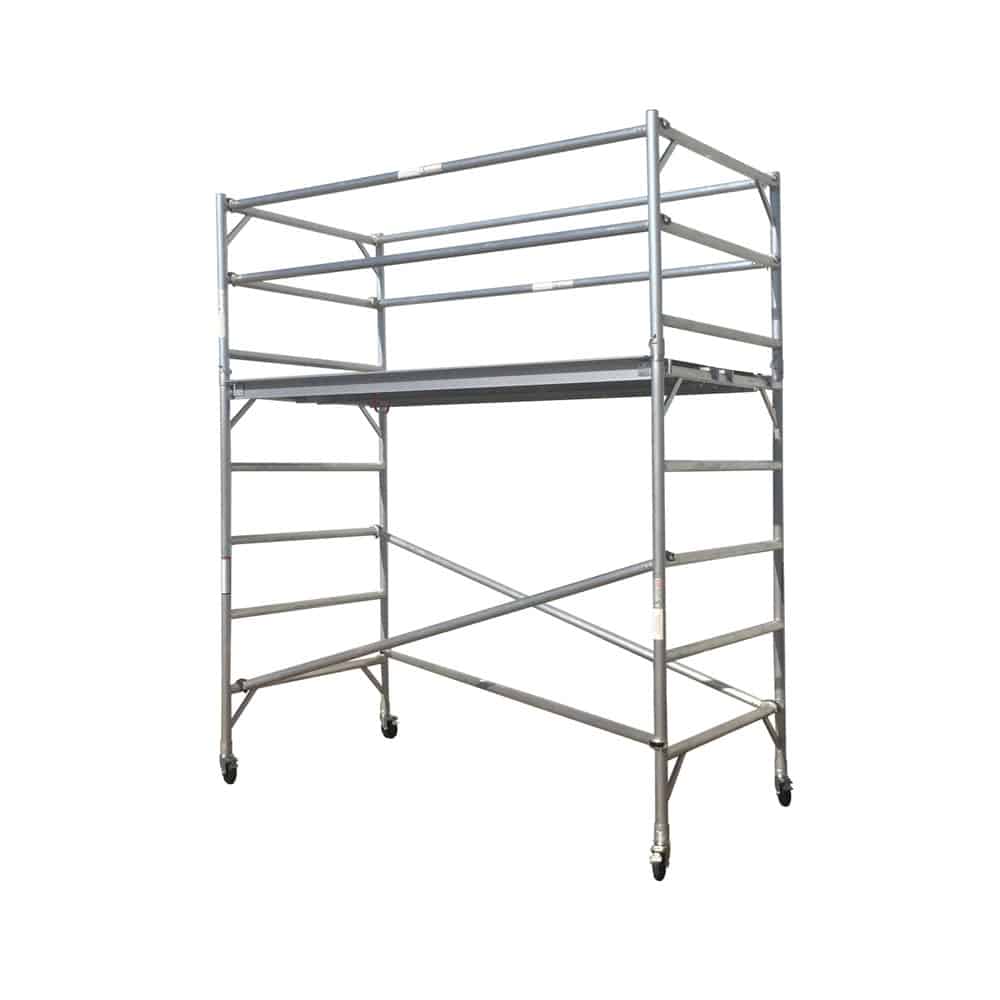 Double Width Scaffold Tower 3M Aluminium 450KG load Scafeast