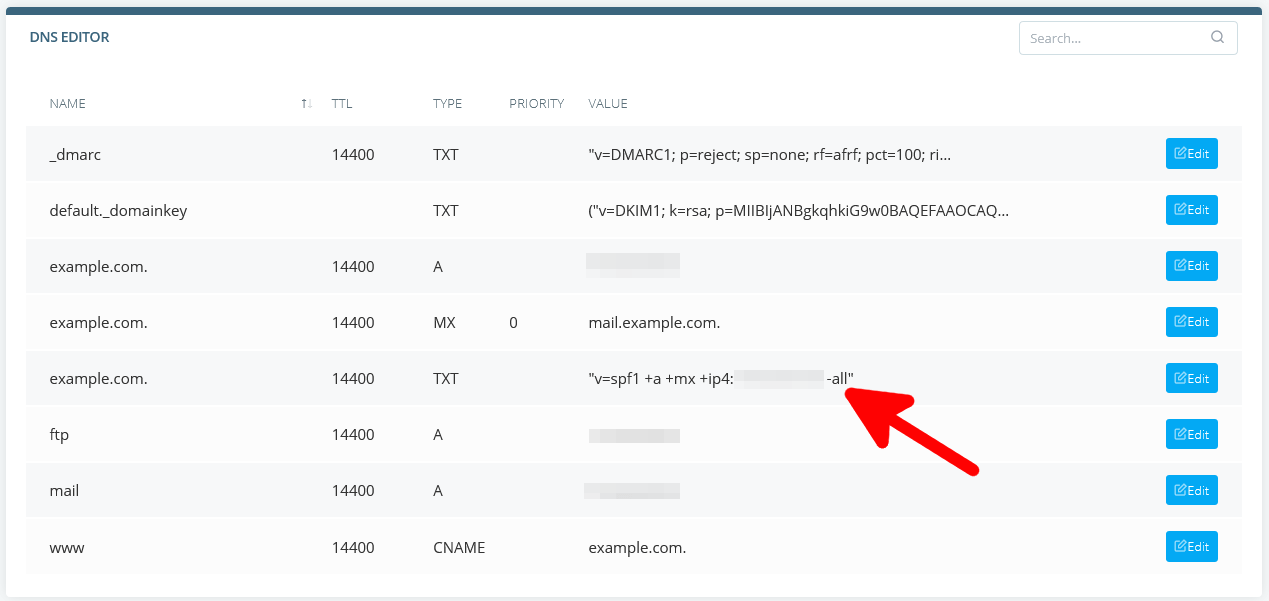 Add an SPF record Knowledge base ScalaHosting