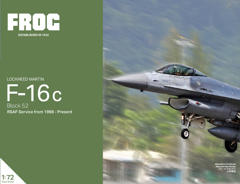 Frog Lockheed Martin F16c Block 52 140 Squadron Republic Of Singapore Air Force 1 72 Build Review Scale Modelling Now