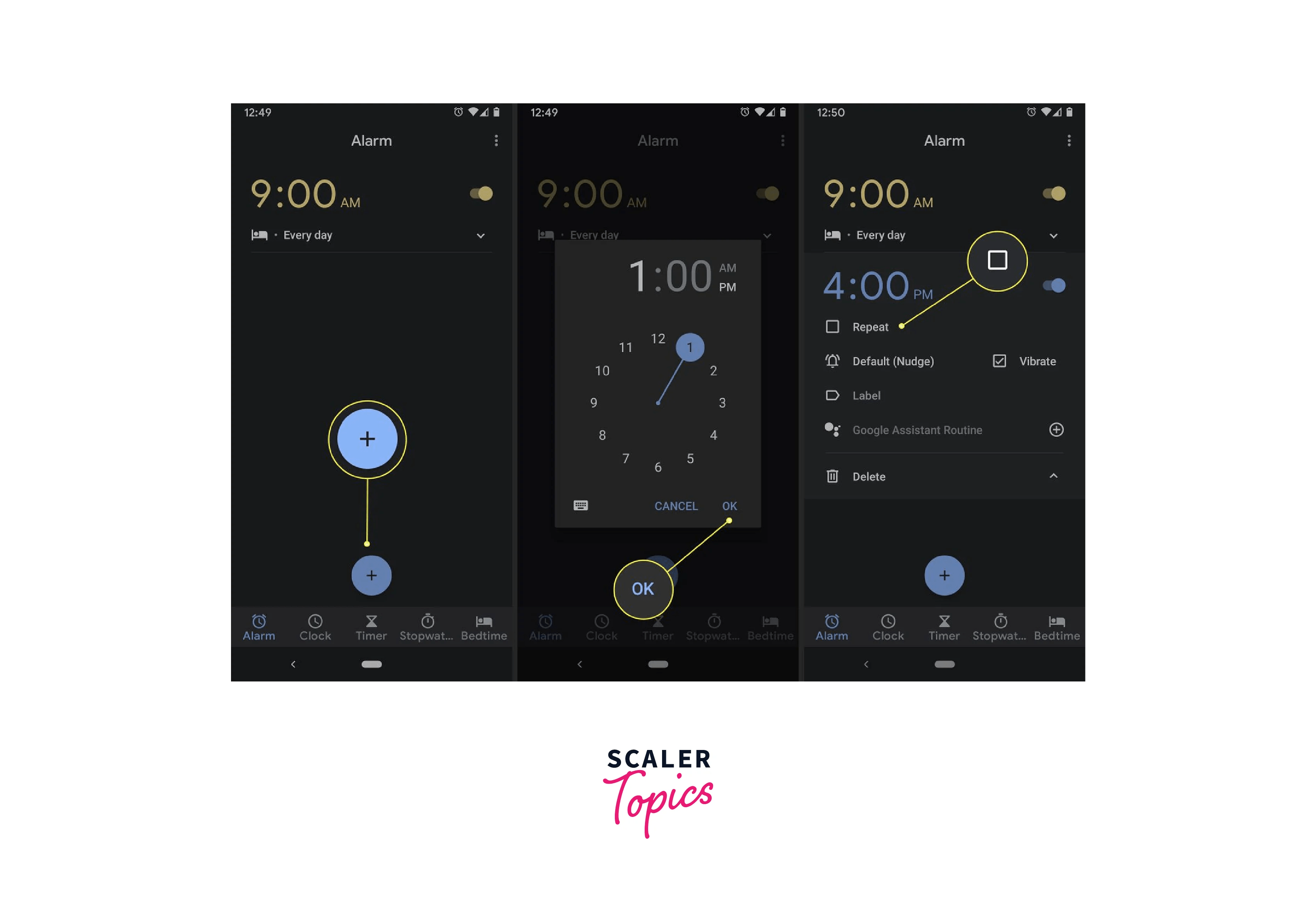 Android Alarm Scaler Topics
