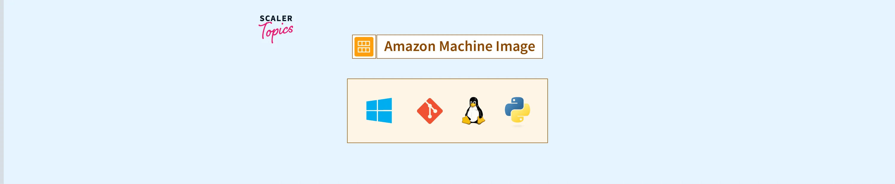 Amazon Machine Images ( AMI ) Scaler Topics