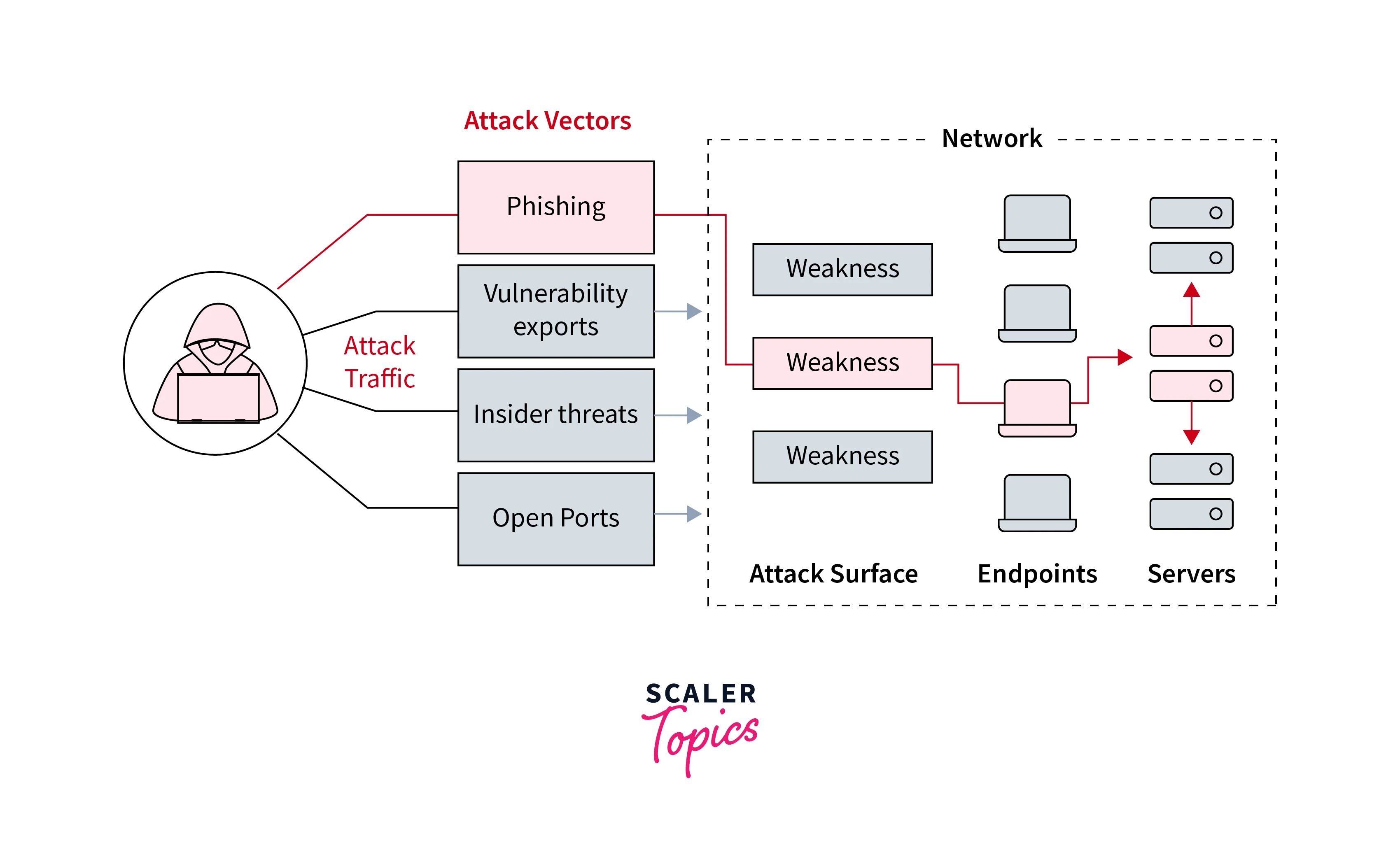 What is Attack Vector and Attack Surface? Scaler Topics