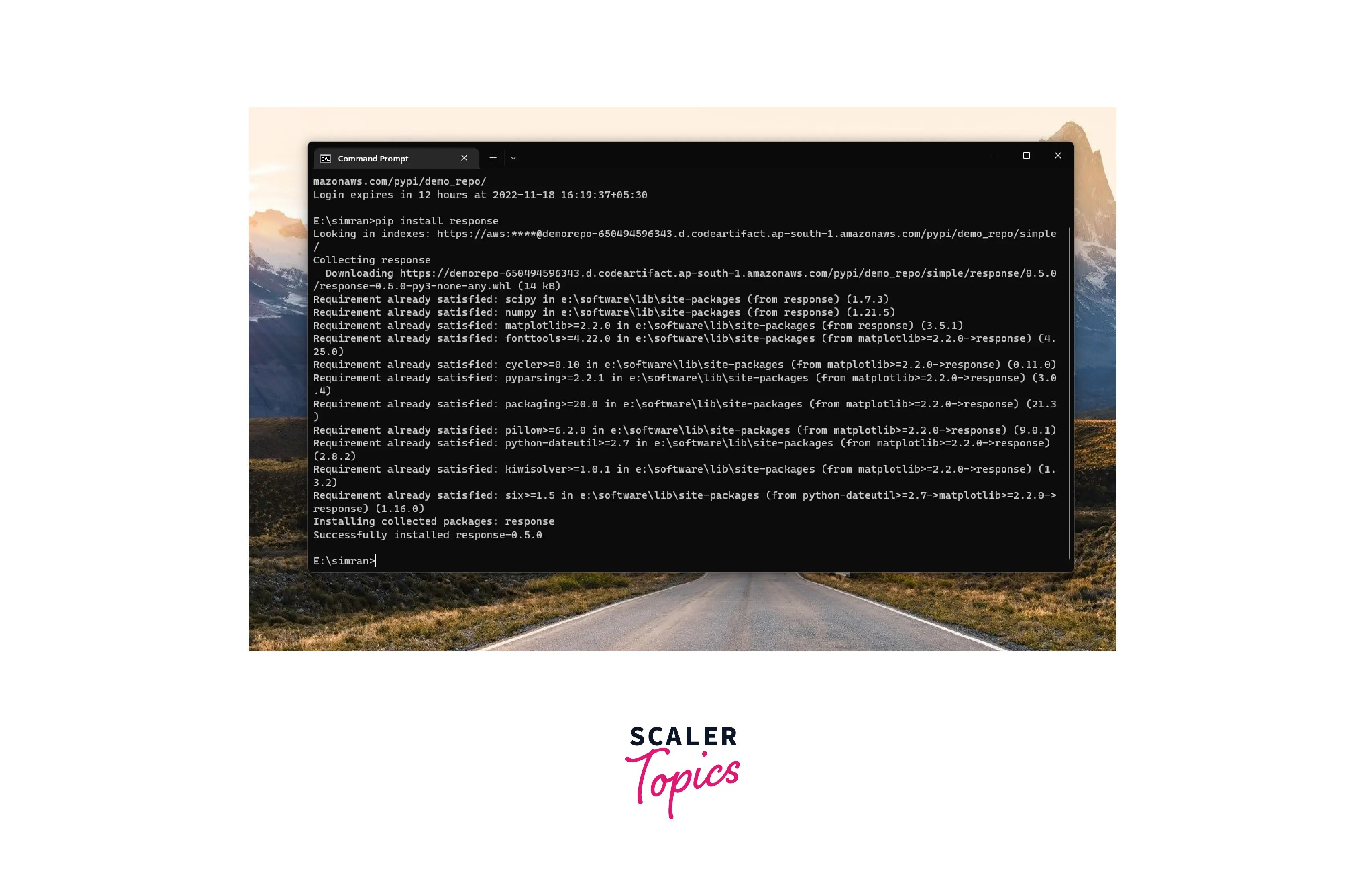 AWS Codeartifact Scaler Topics