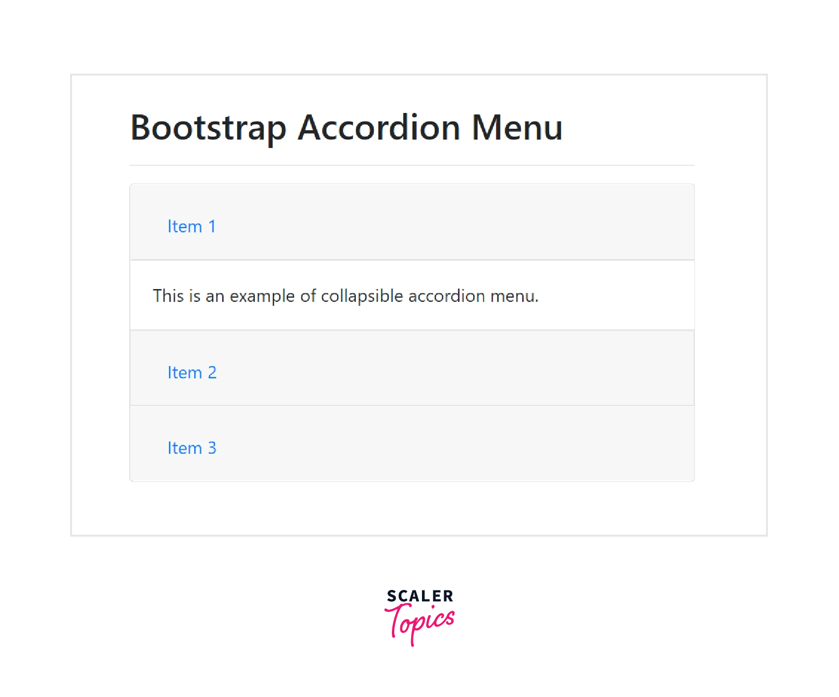 Bootstrap Accordion, Collapse, and Spinners Scaler Topics