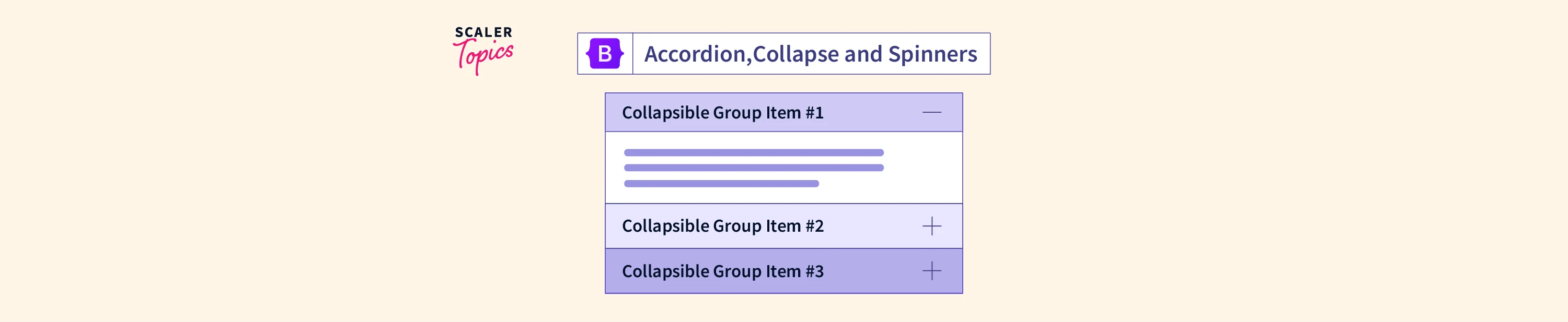 Bootstrap Accordion, Collapse, and Spinners Scaler Topics