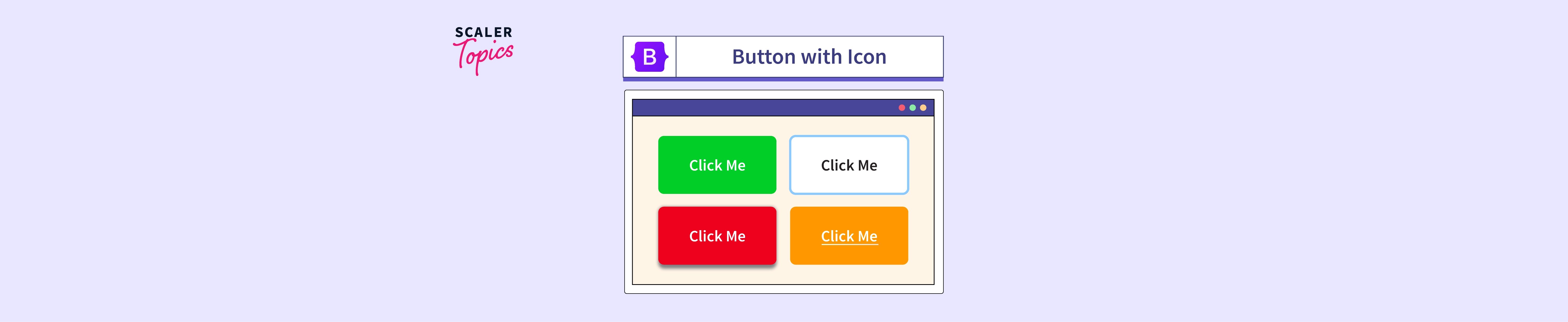 Bootstrap Button with Icon Scaler Topics