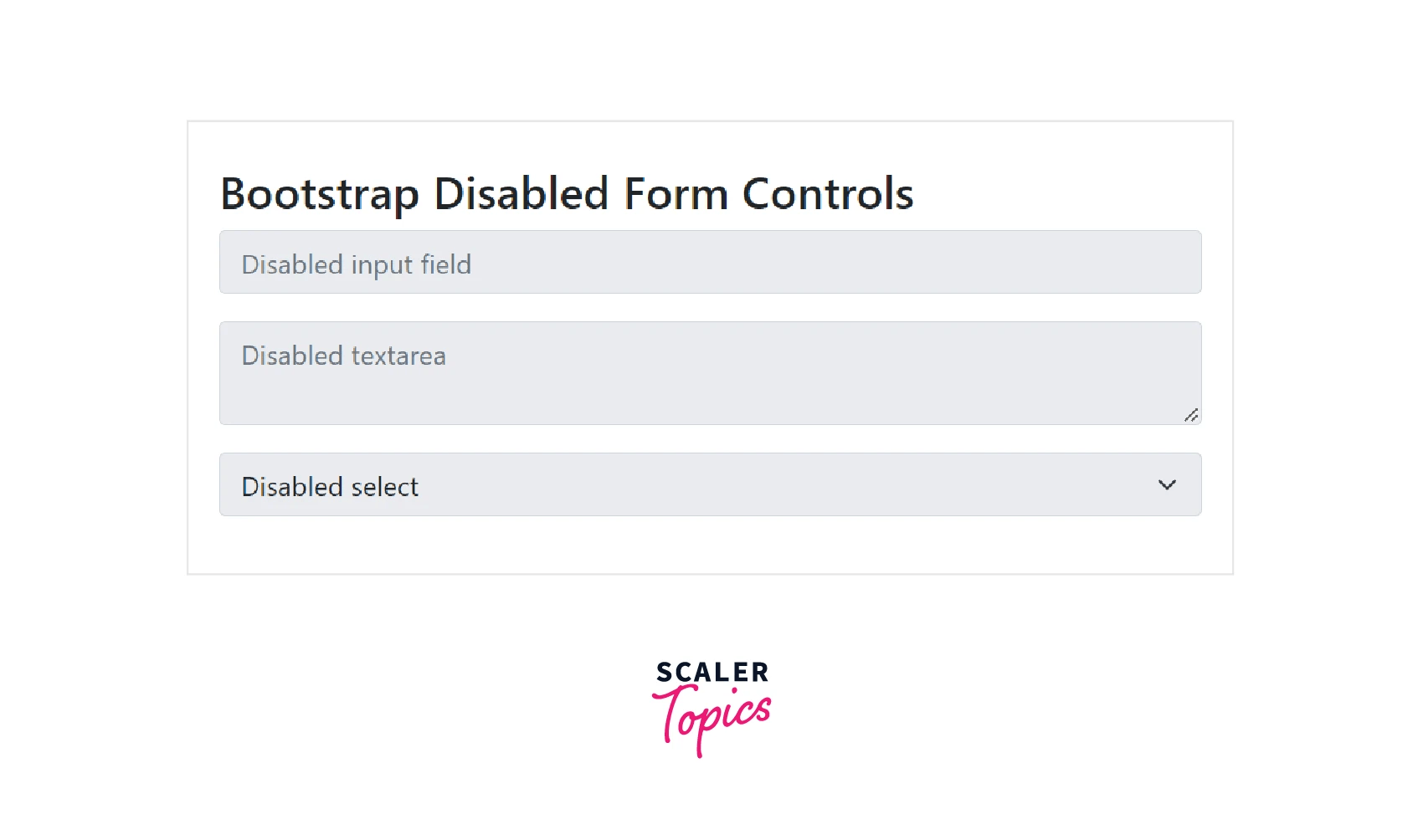 Bootstrap Forms Scaler Topics