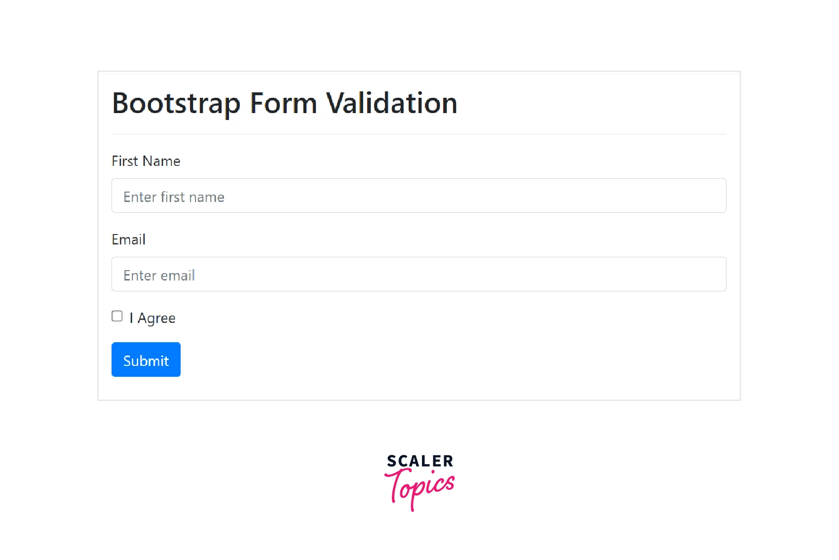 Bootstrap Forms Scaler Topics
