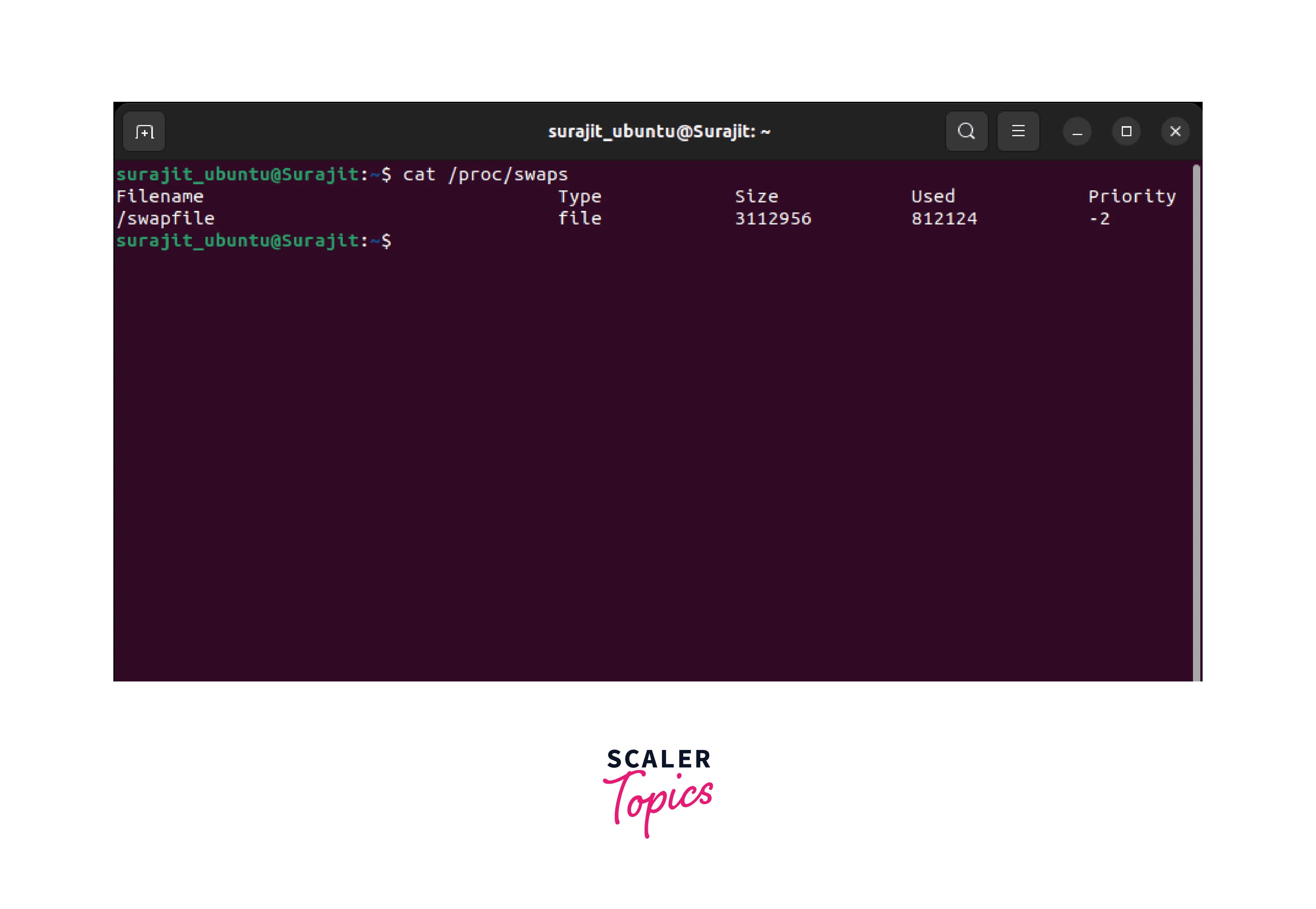 How to Check Swap Space Usage in Linux? Scaler Topics