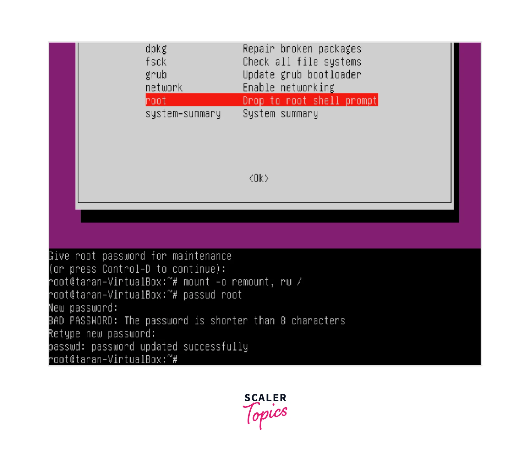 How to Reset or Change the Root Password in Linux? Scaler Topics